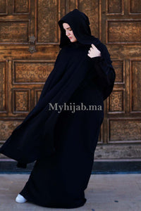 abaya selham - NOIR