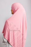 Jersey premium strass - Rose