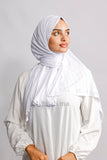 Jersey premium strass - Blanche