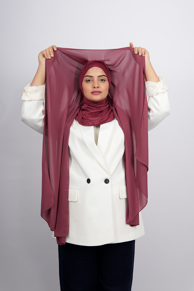 Crepe Bonnet Ninja - Dragée violet