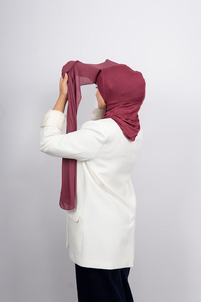 Crepe Bonnet Ninja - Dragée violet