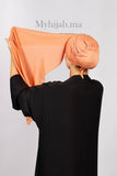 Crepe Bonnet Fermé - Salmon