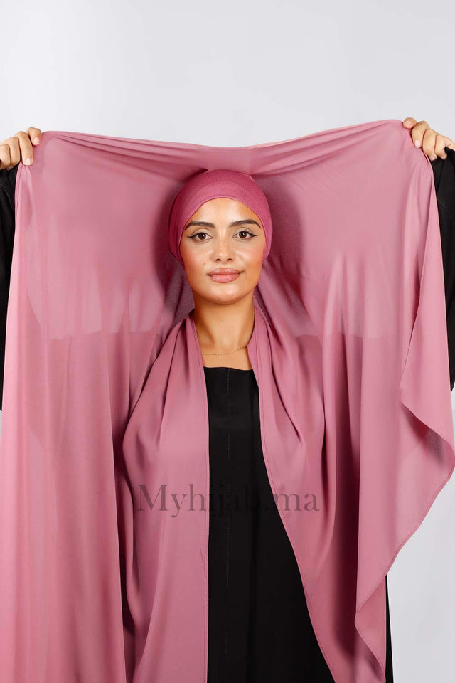 Crepe Bonnet Fermé - Rose