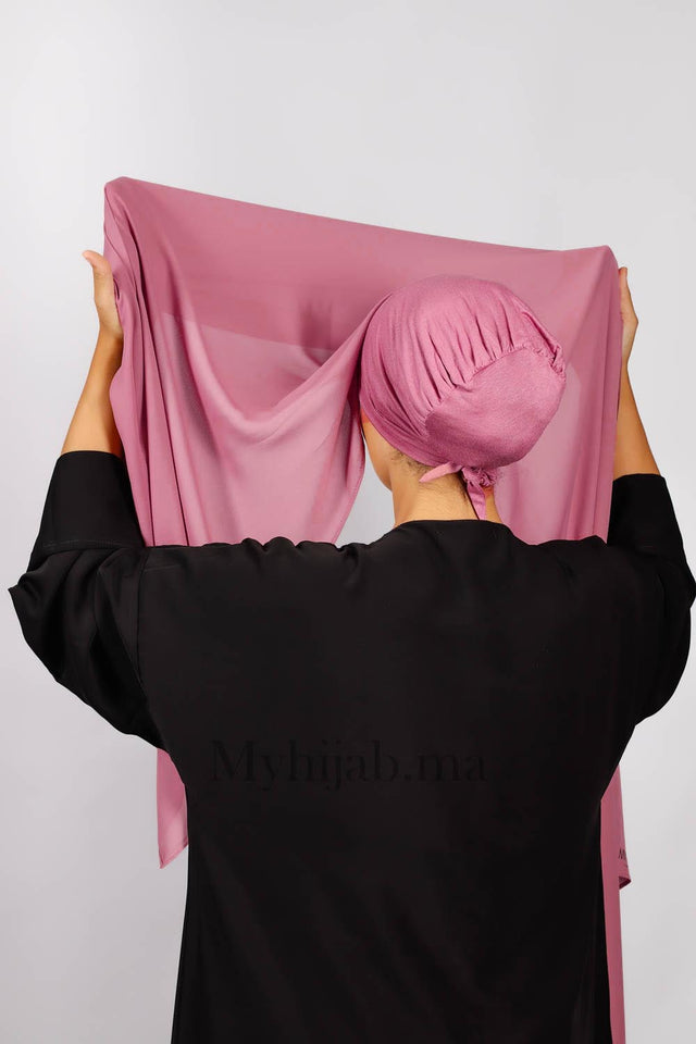 Crepe Bonnet Fermé - Rose