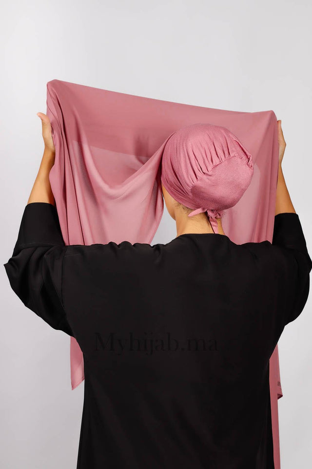 Crepe Bonnet Fermé - Rose casher