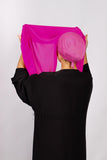 Crepe Bonnet Fermé - Rose fushia