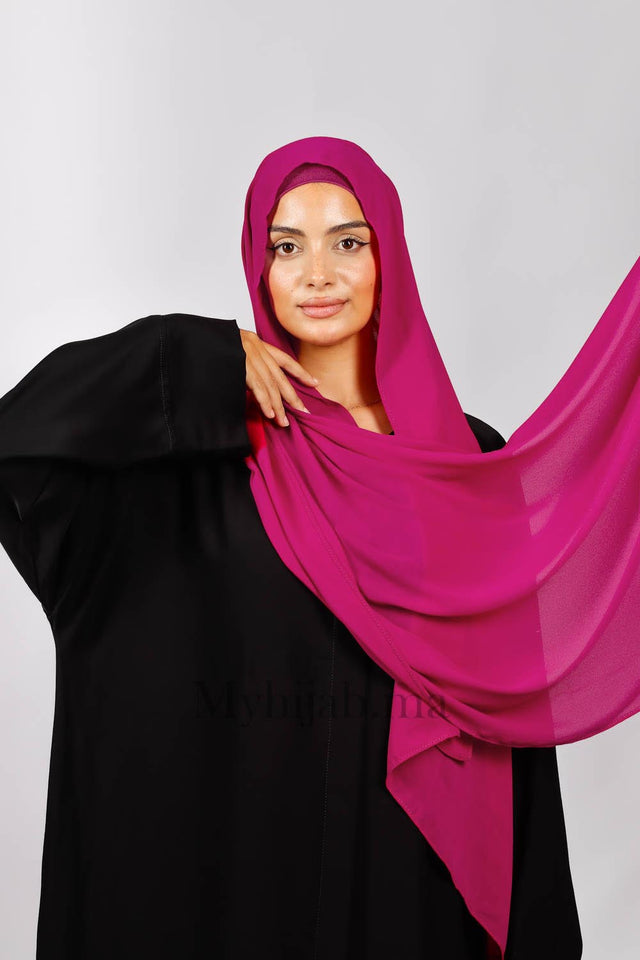 Crepe Bonnet Fermé - Rose indien