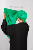 Crepe Bonnet Fermé - Vert gazon