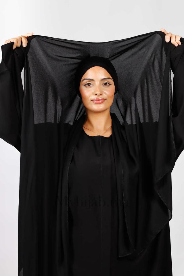 Crepe Bonnet Fermé - Noir