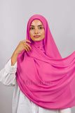 Crepe Bonnet Ninja - Fushia clair