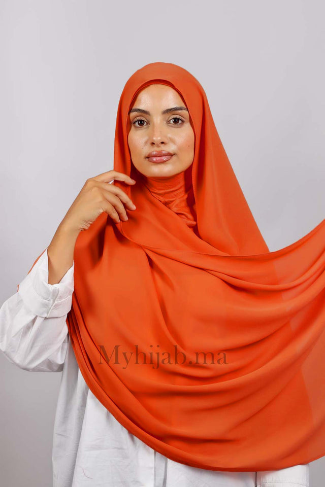 Crepe Bonnet Ninja - Orange