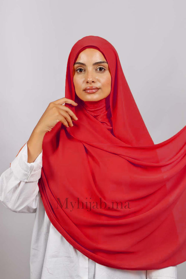 Crepe Bonnet Ninja - Rouge