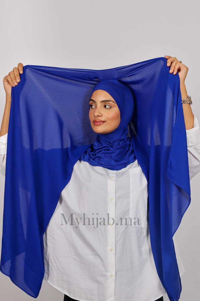 Crepe Bonnet Ninja - Blue Roi