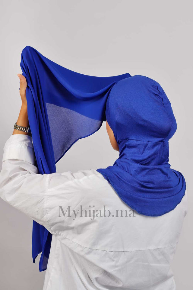 Crepe Bonnet Ninja - Blue Roi