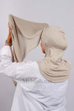 Crepe Bonnet Ninja - Beige