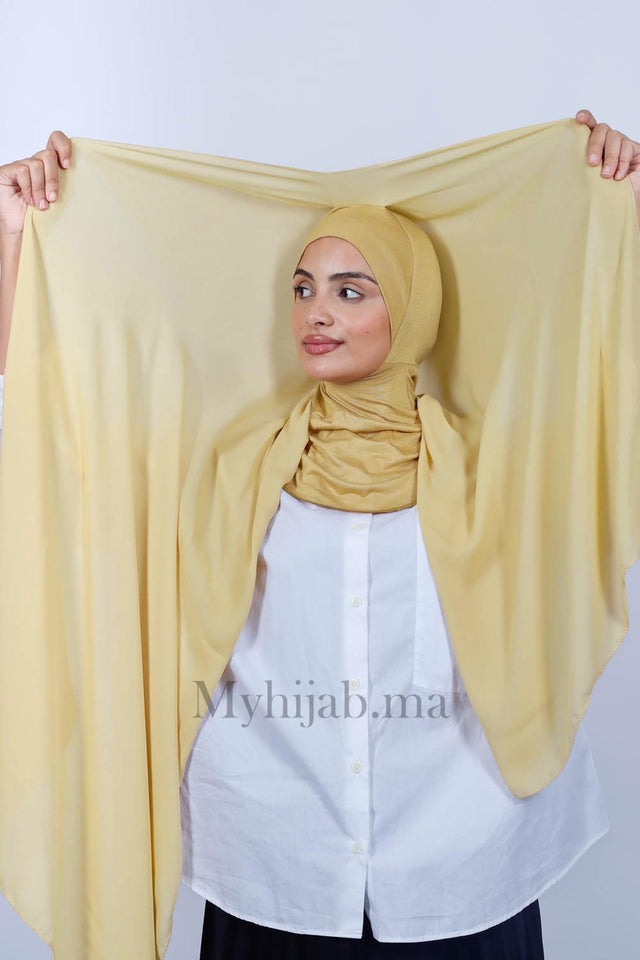 Crepe Bonnet Ninja - Beige sable