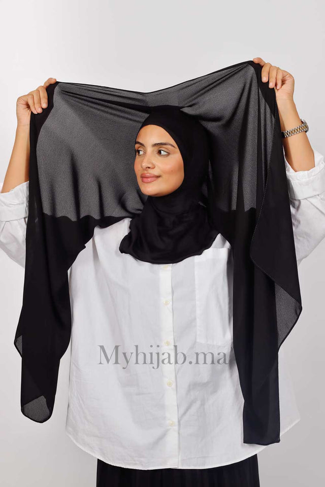 Crepe Bonnet Ninja - Noir