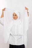 Crepe Bonnet Ninja - Blanche