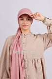 Châle Casquette - Rose