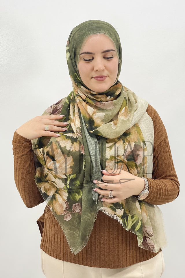 Châle de fil-couleur Vision