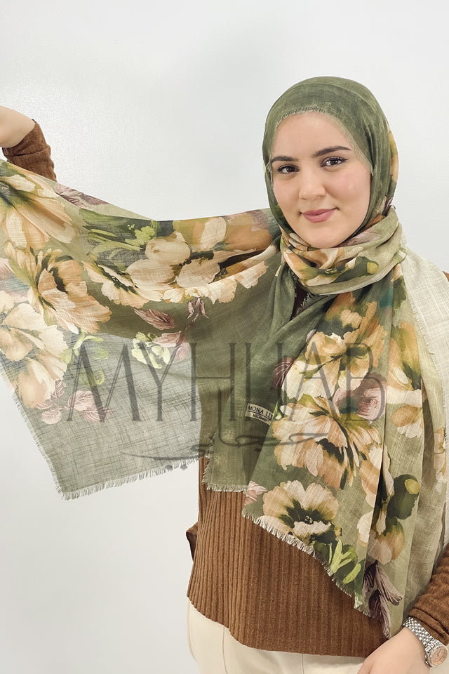 Châle de fil-couleur Vision