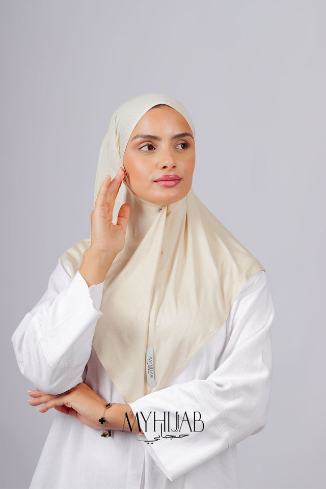 Foular Lycra - Beige clair