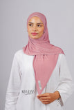 Foular Lycra - Rose nude