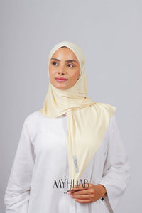 Foular Lycra - Blanc cassé