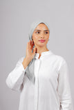 Foular Lycra - Gris Clair