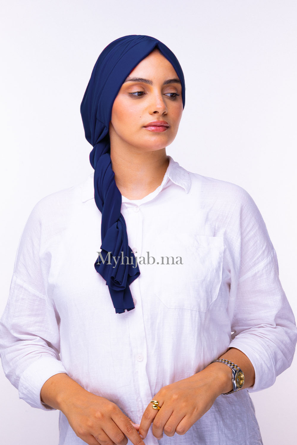 Turban Dubai - Blue marine