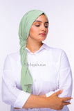 Turban Dubai - Vert pastel
