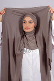 Crepe Bonnet Ninja- Taupe Fonce