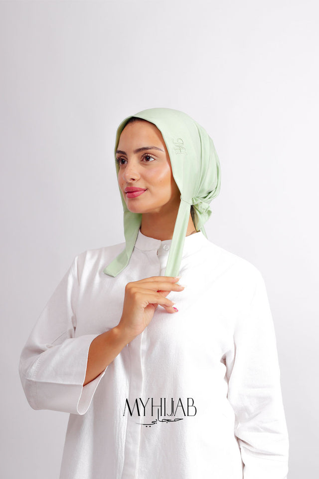 Turban Miral – Vert pastel