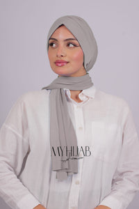 Turban Dubai - Gris clair