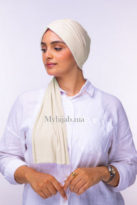 Turban Dubai - Beige milk
