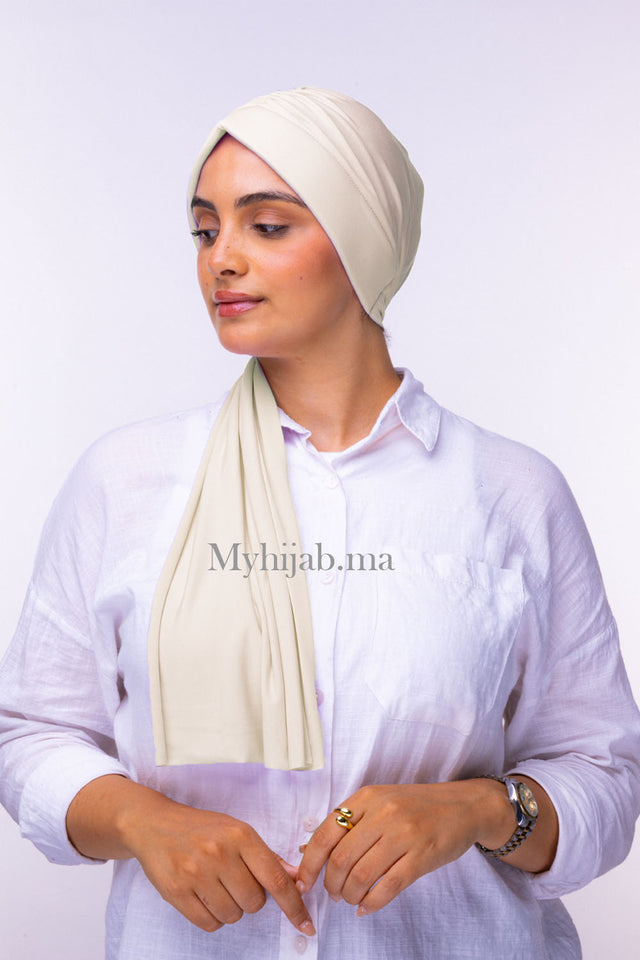 Turban Dubai - Beige milk