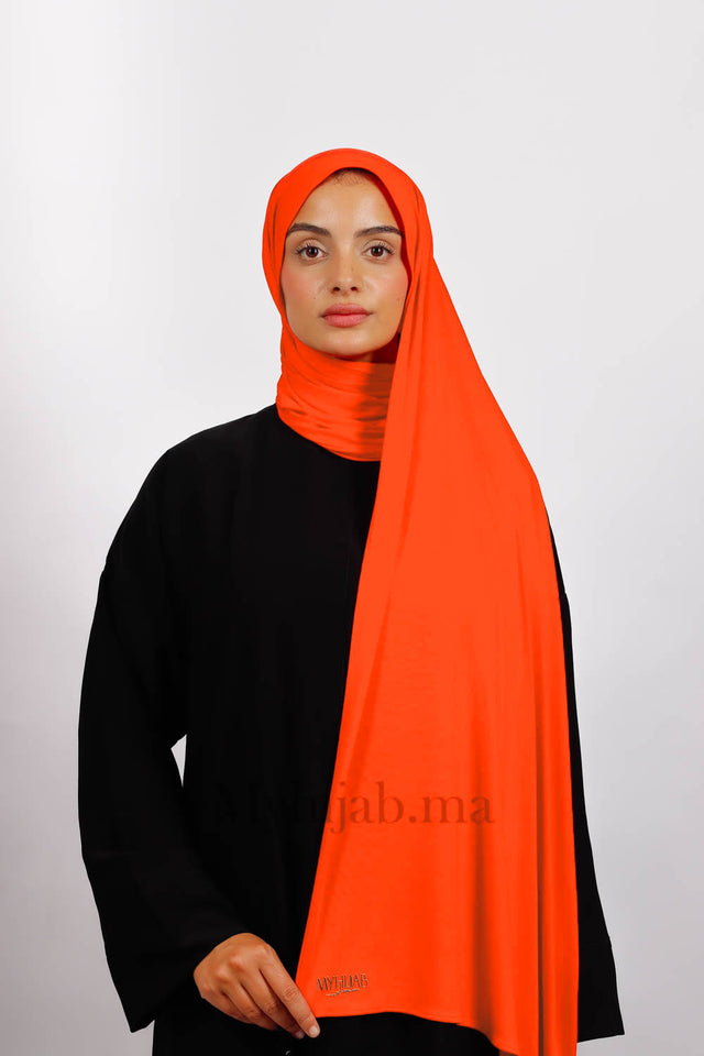 Lycra Coton - Orange