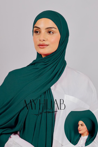 Lycra Bonnet Jasmine - Vert pétrole