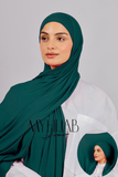 Lycra Bonnet Jasmine - Vert pétrole