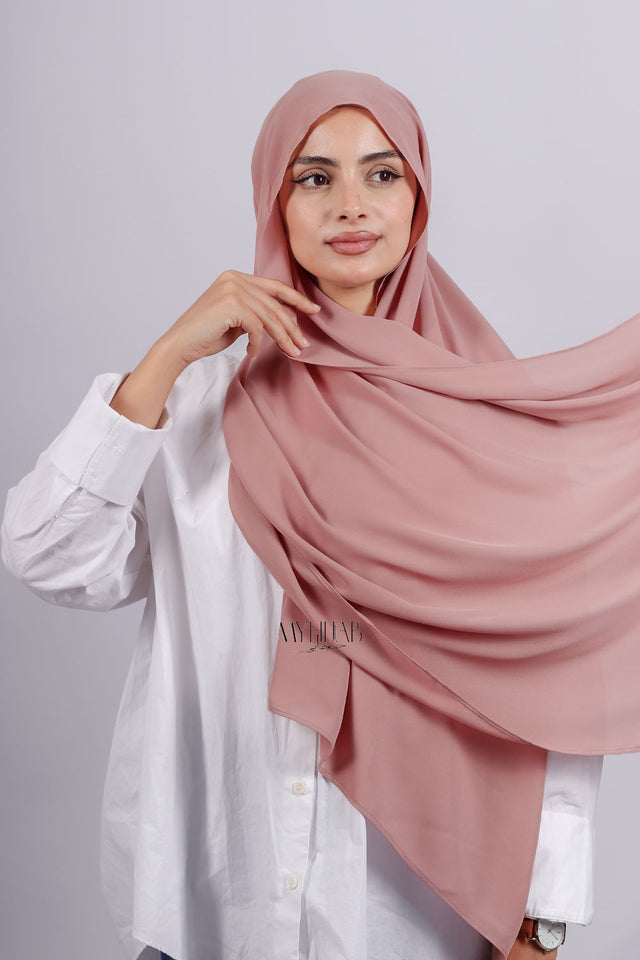 Crepe Bonnet Fermé - Nude rosé