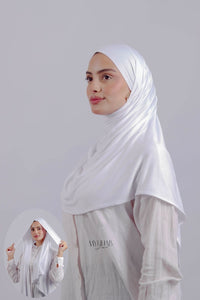 Lycra Tie Back - Blanche