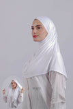 Lycra Tie Back - Blanche