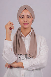 Turban Dubai - Beige taupe