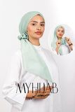 Foulard Lycra Dégradé - Vert pastel