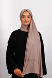 Lycra Coton - Taupe rose