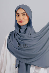 Crepe Bonnet Ninja- Bleu Jeans Clair