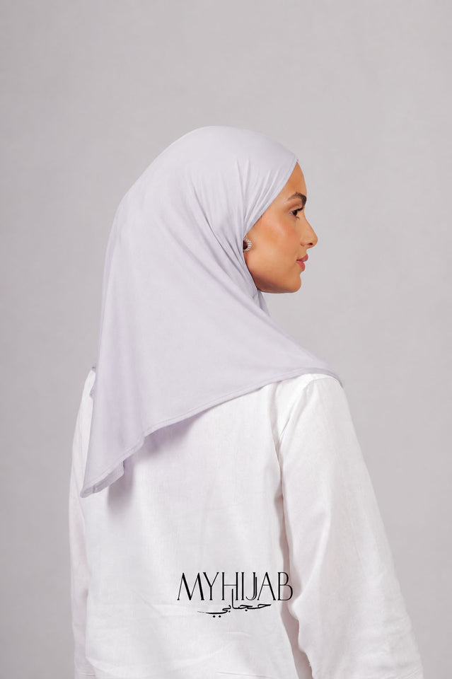 Foular Lycra - Mauve gris