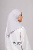 Foular Lycra - Mauve gris