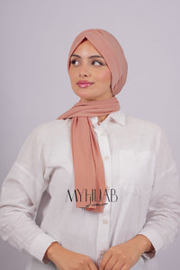 Turban Dubai - Rose poudré