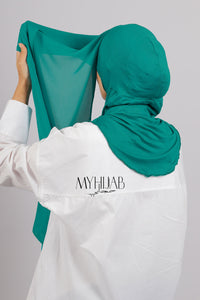 Crepe Bonnet Ninja- Bleu turquoise